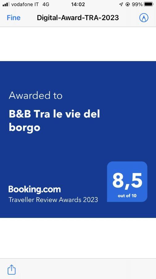 B&B Tra Le Vie Del Borgo Vieste Zewnętrze zdjęcie